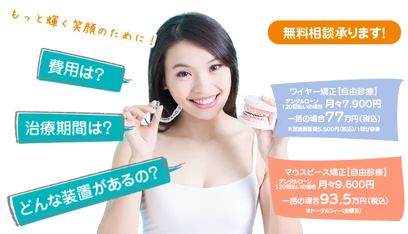 矯正無料相談